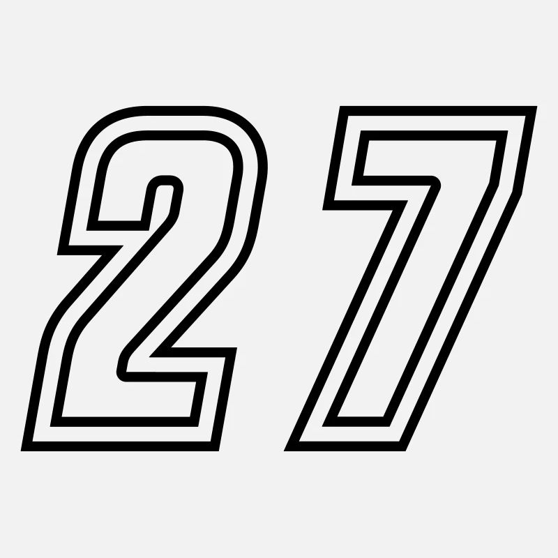 27 Zahl nummer