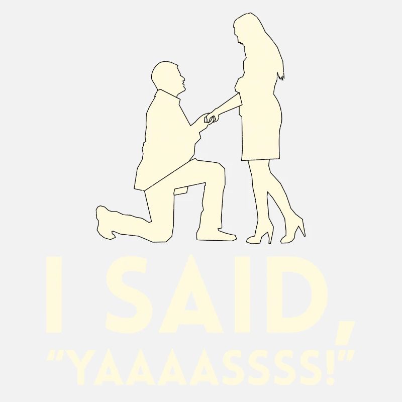 J’ai dit le brouillon de mariage de Yaaaass pour