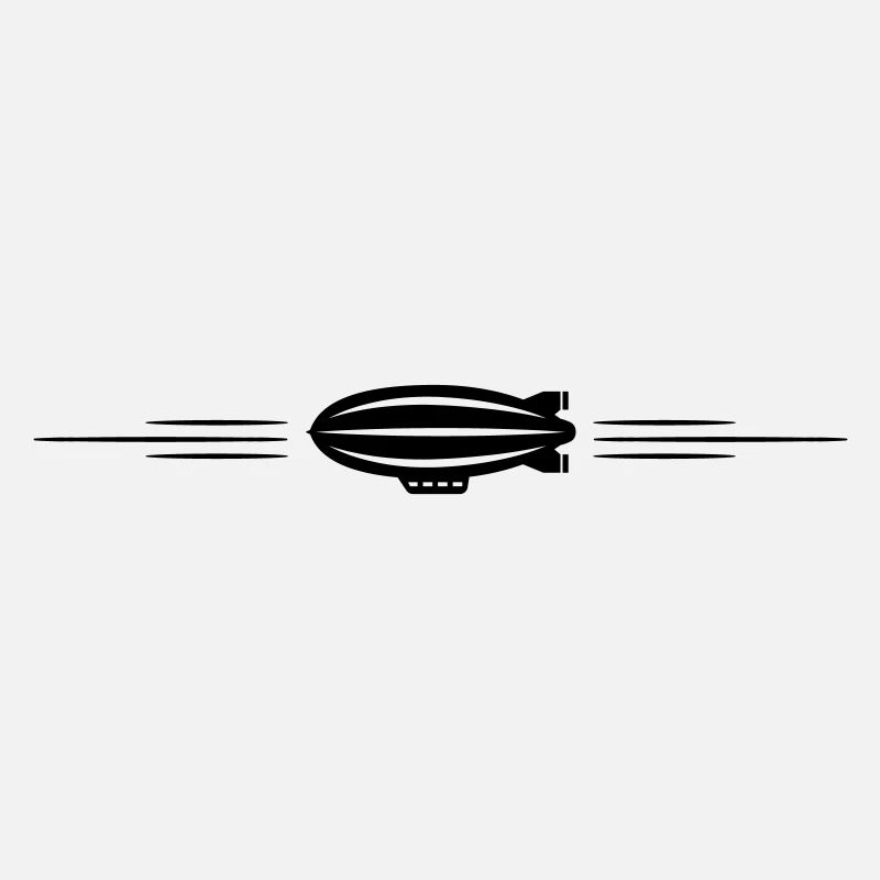 Ligne d’icône Zeppelin