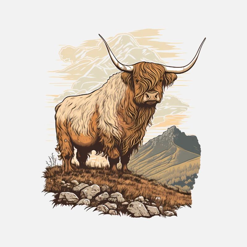 Vache des Highlands