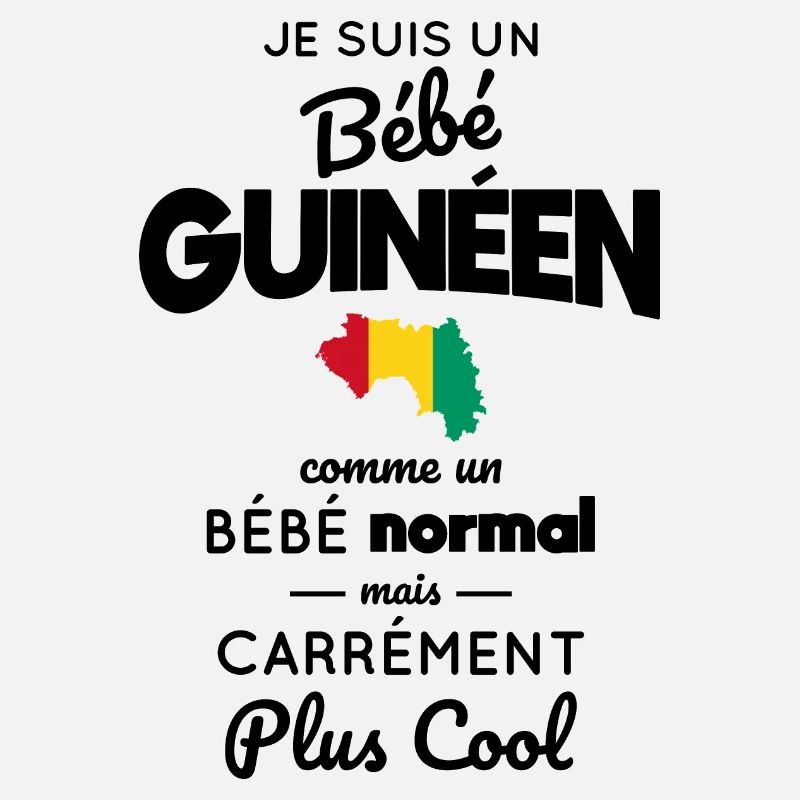 Bébé Guinéen comme un Bébé normal mais plus Cool