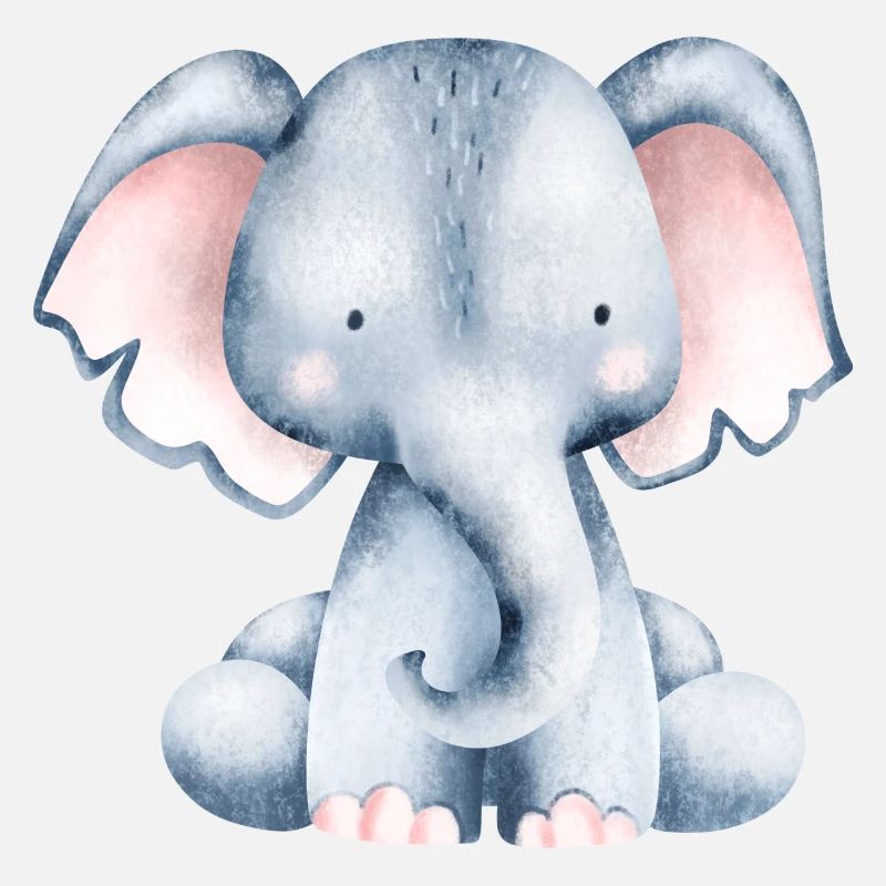 Mignon petit éléphant