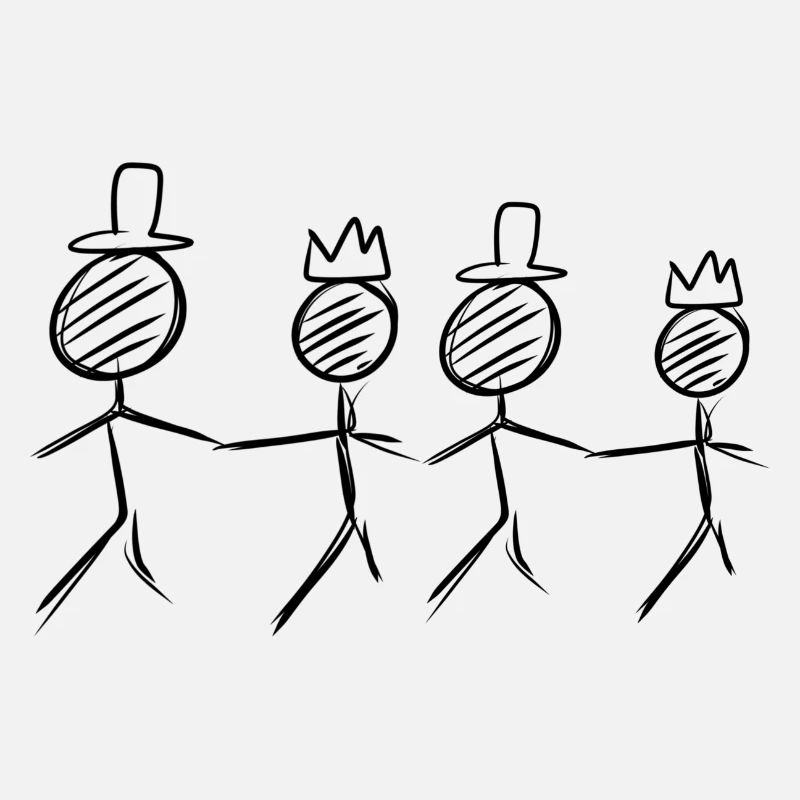 vier Freunde