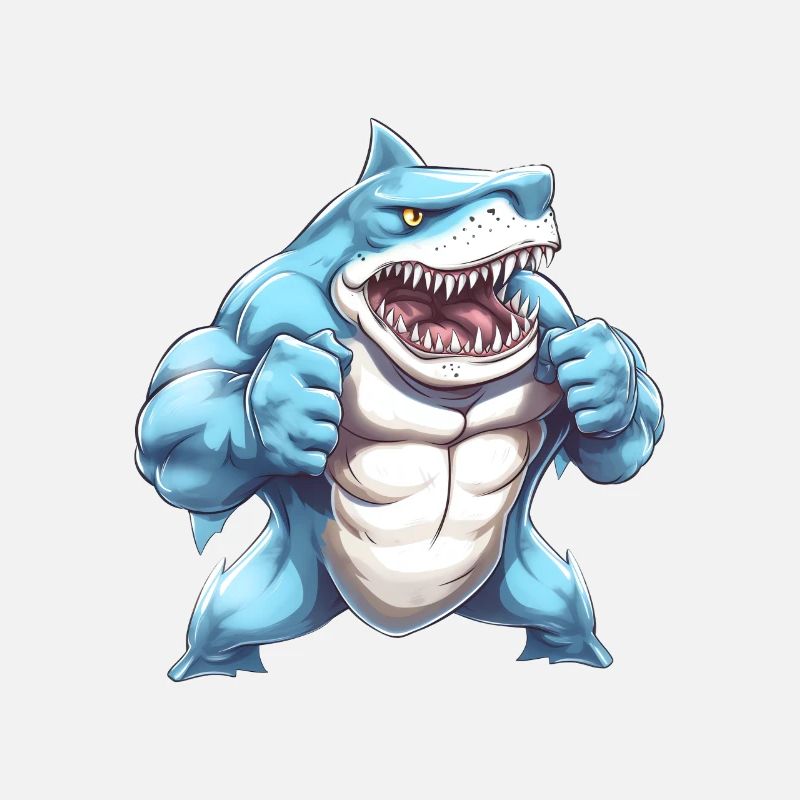 Bodybuilder Shark