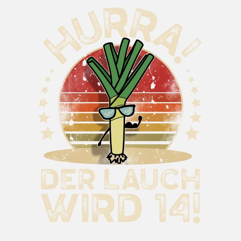 14. Geburtstag Hurra Der Lauch Wird 14