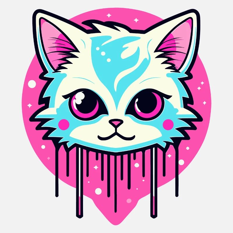 Niedliche Katze Illustration