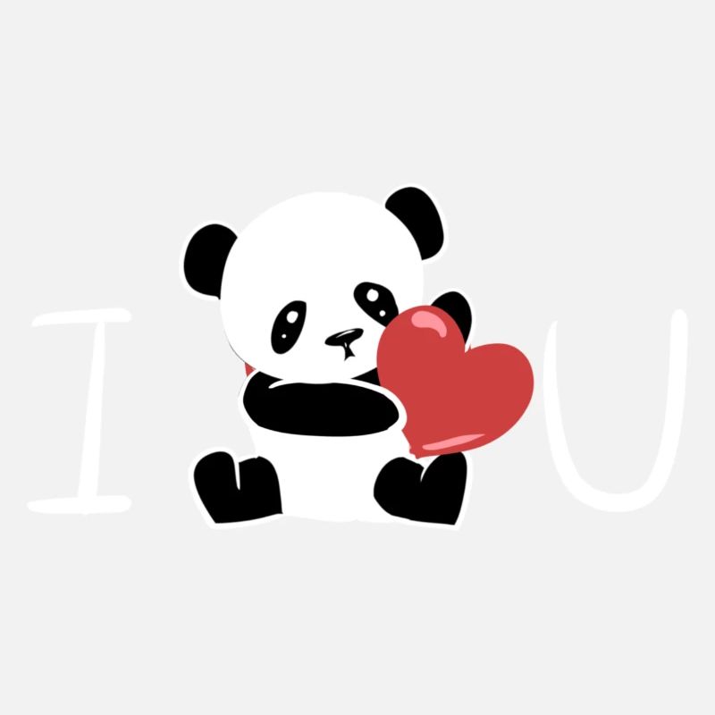 ich liebe dich panda valentinstag