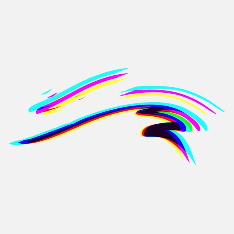lines colorful colored effect wave wavy line lines