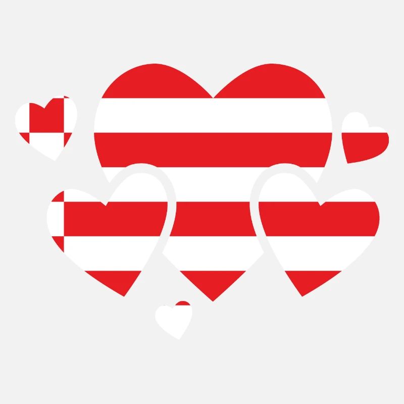 Drapeau de Brême Drapeau de Brême Coeur