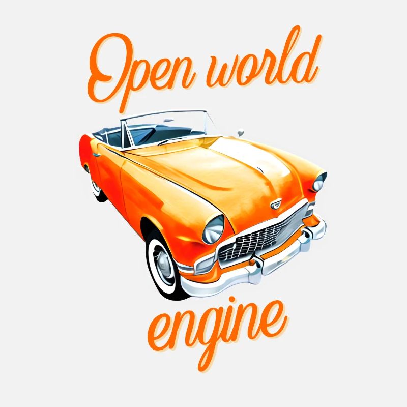 Open world engine Cabriolet Spruch gaming Cabrio