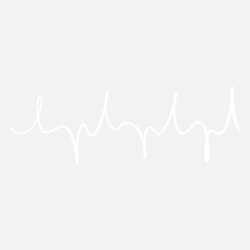 line pointed wavy stroke