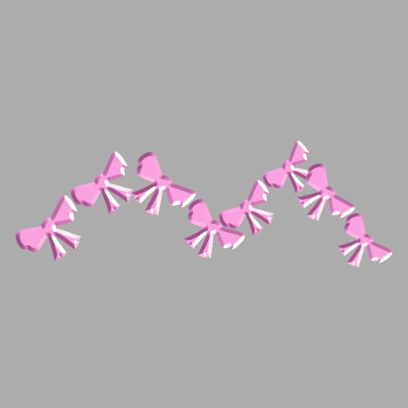 loop symbol fly angular pink