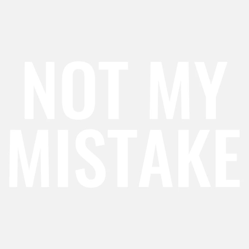 Not My mistake innocent innocence malchance maladroité