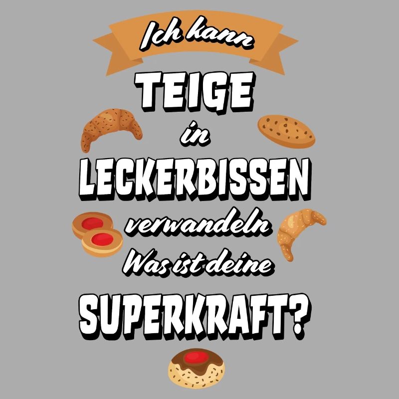 Bäcker backen Bäckerin Hobby Bäcker Geschenkidee