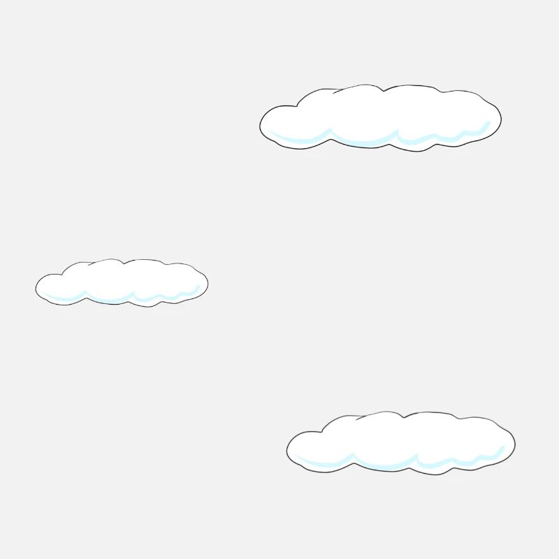 ciel arrière-plan trois nuages