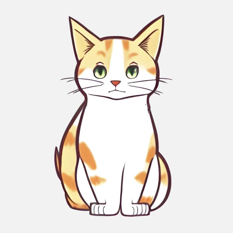 gelbe Katze Tier Haustier