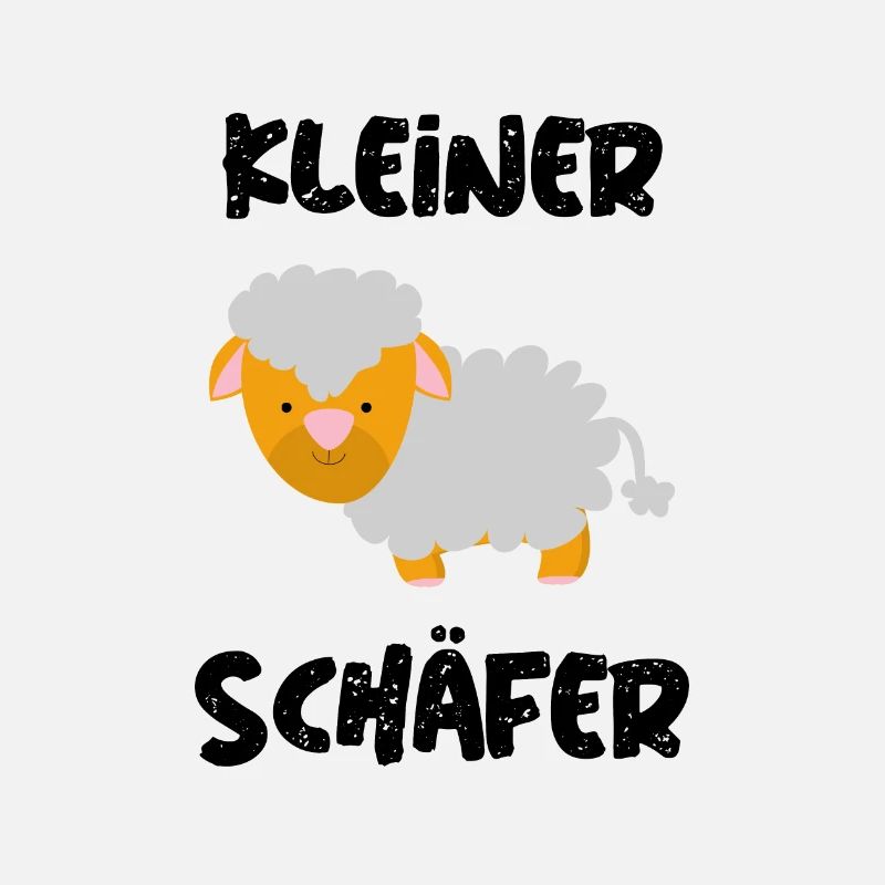 Kleiner Schäfer Schafhirte Schäferin Schafe Schaf