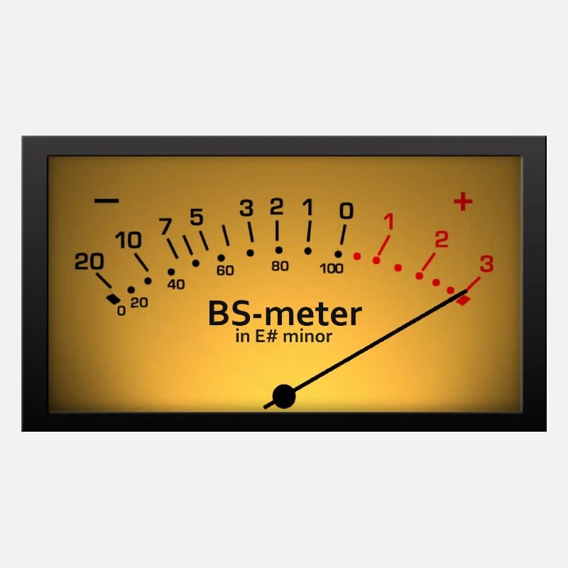 BS meter in E# minor