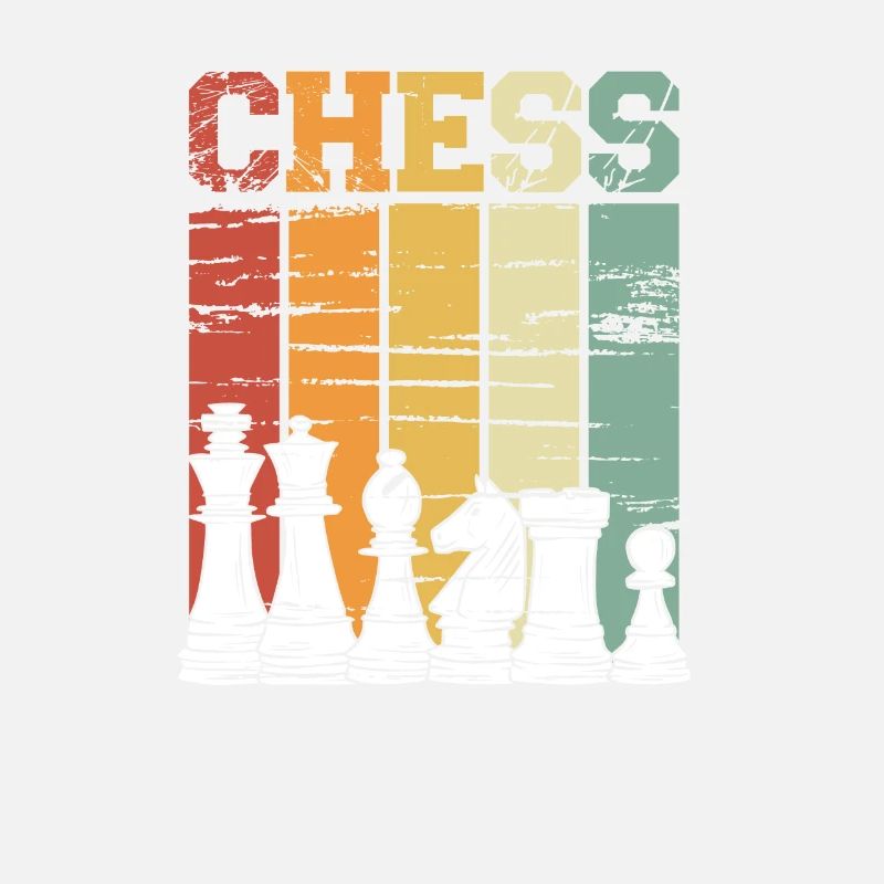 Chess game Retro vintage