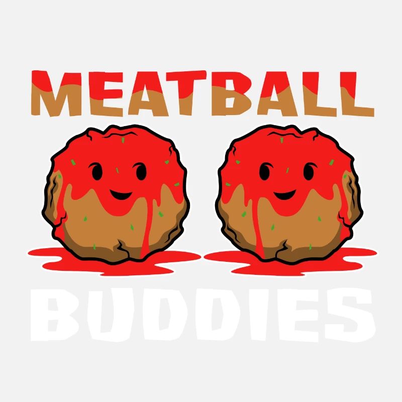 Beste Hackbällchen Freunde - Meatball