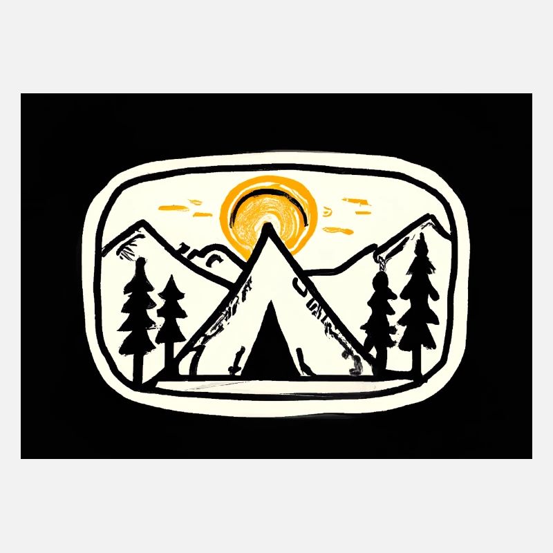 Camping Sonnenuntergang