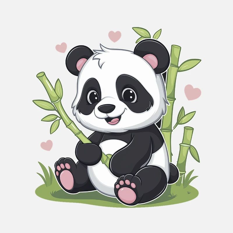 Panda amoureux