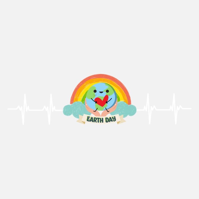 Go Planet It's Your Earth Day Rainbow