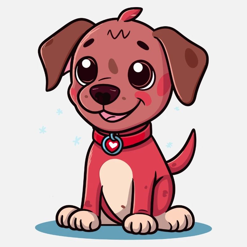 Conception de chien mignon pour les propriétaires de chiens