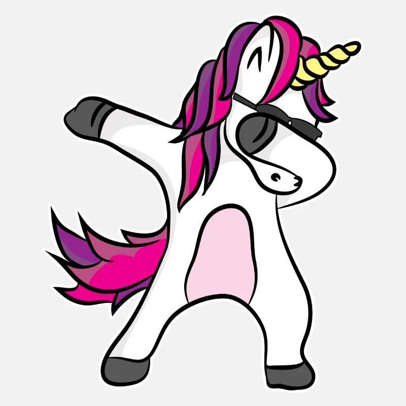 Unicorn Dabbing - Fantastically Funny Design