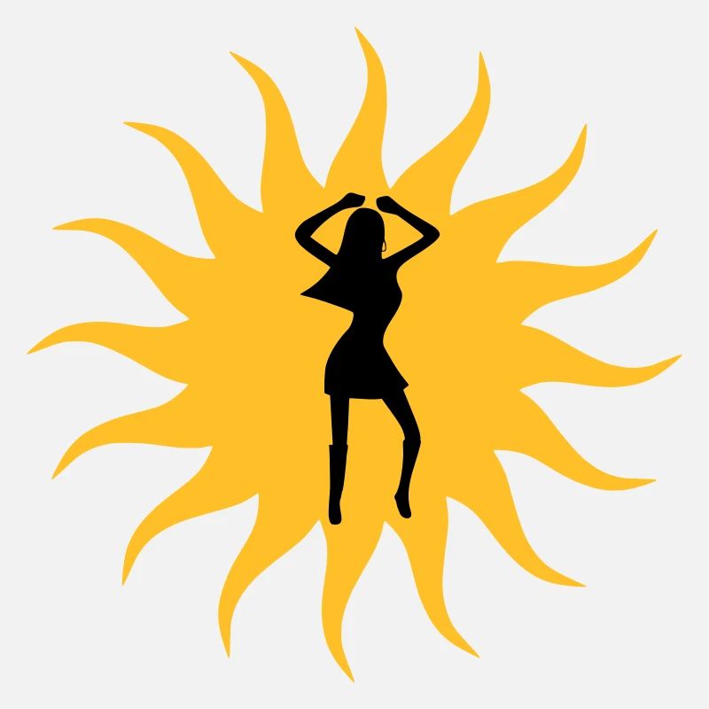Danse du soleil fille