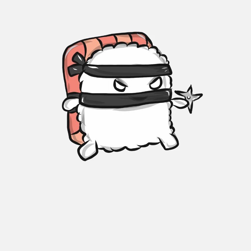 Sushi Ninja Japan Geschenk