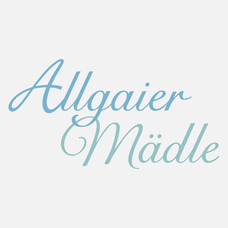 Allgaier Mädle Mädchen aus dem Allgäu (Hell)