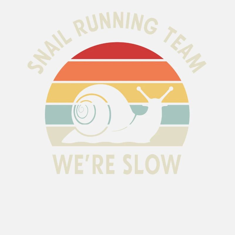 Vintage Marathon Snail Running Team