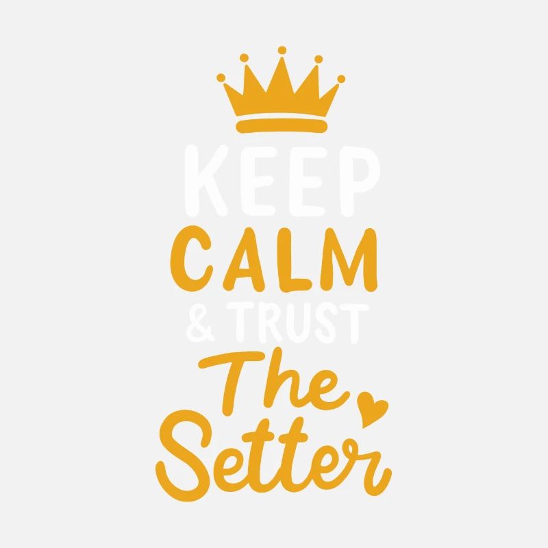 Volley-ball Keep Calm And Trust The Setter Player