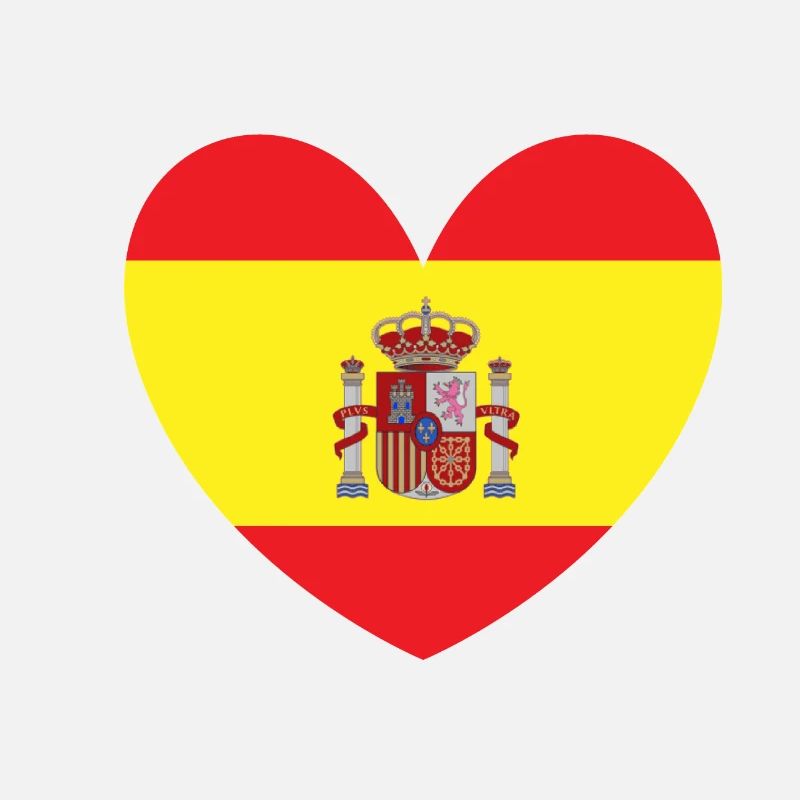Drapeau du cœur de l’Espagne