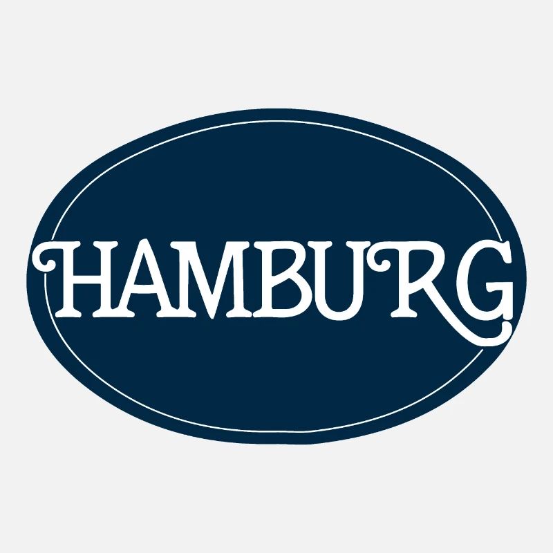 Hamburg Round Logo Typography