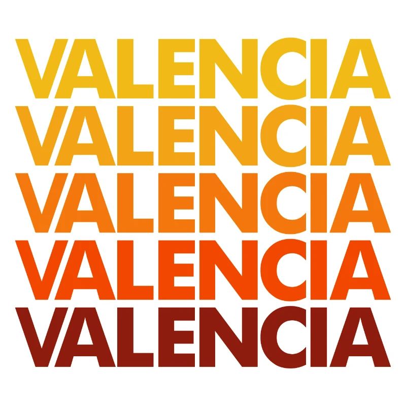 Valencia Gradient Font Stack