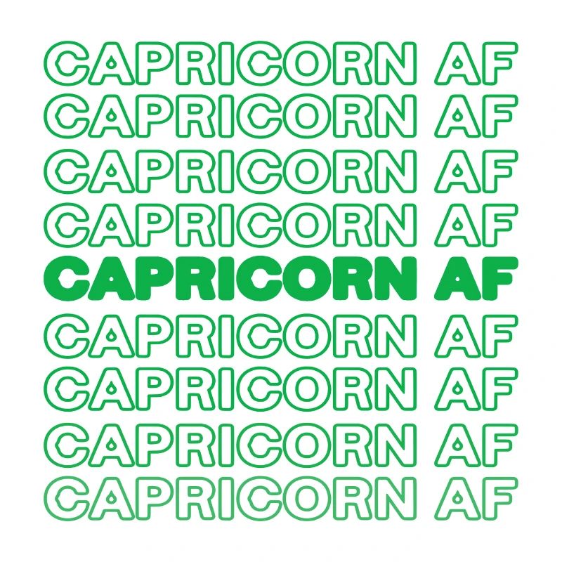 Capricorn Esoteric Statement Zodiac Superstition