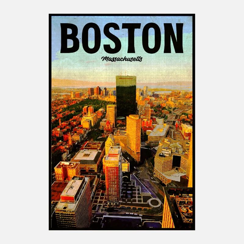 Paysage urbain de Boston