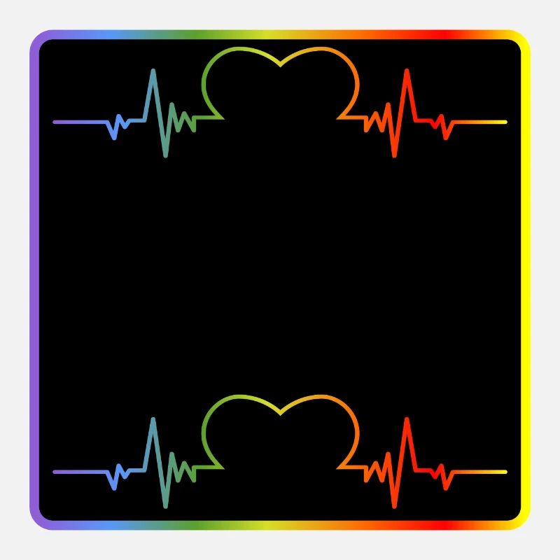 NAMENSSCHILD - SELBST GESTALTEN - REGENBOGENFARBEN