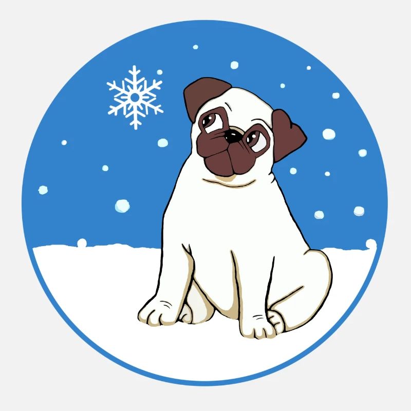 Carlin dans la neige