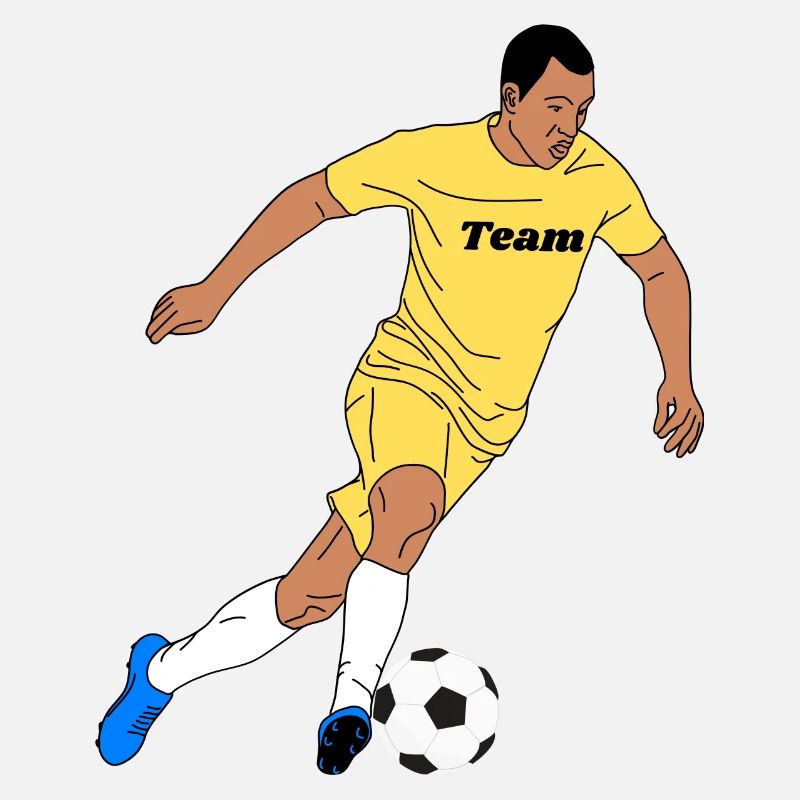 Yellow Team Player Motif