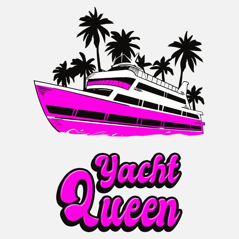 Design de bateau Yacht Queen Palm Tree