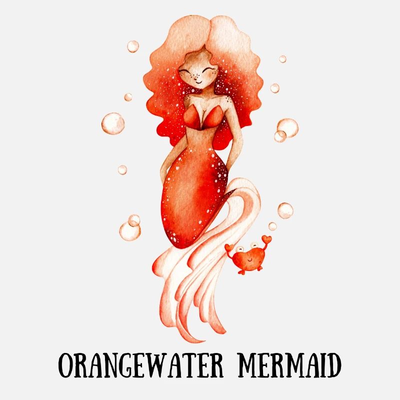 Sirène d’eau orange