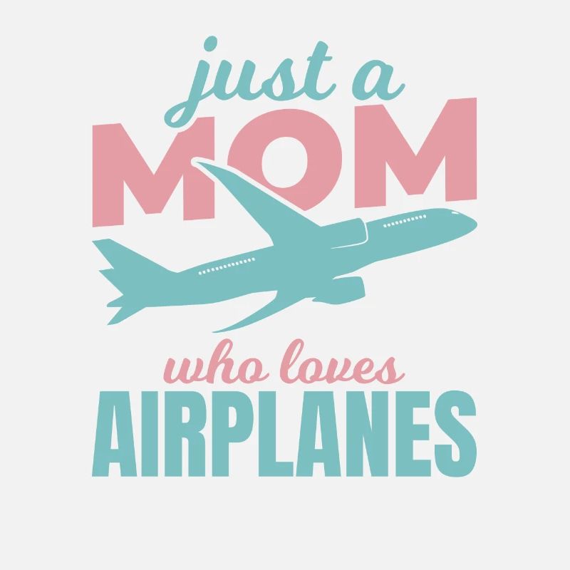 Maman amoureuse de l’avion