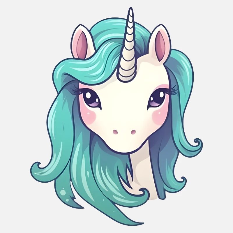 Niedliches Einhorn | Einhorn-Design | Illustration