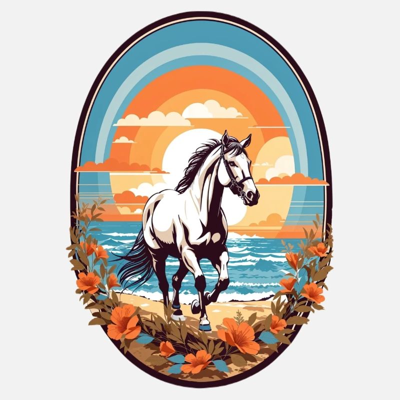 Pferd am Strand