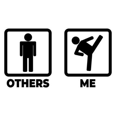 Figura del bastone della kickbox