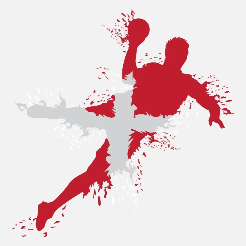 Équipe de handball Danemark Symbole Icône du logo