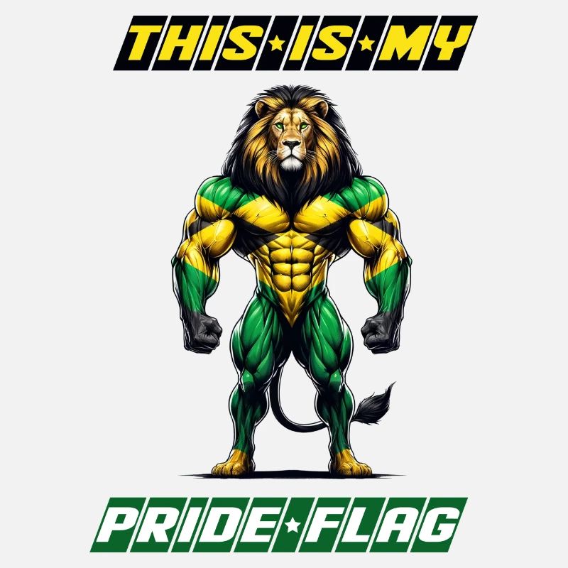 Les lions de la Jamaïque, c'est mon drapeau